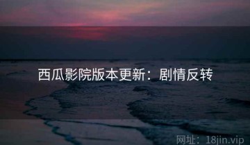 西瓜影院版本更新：剧情反转
